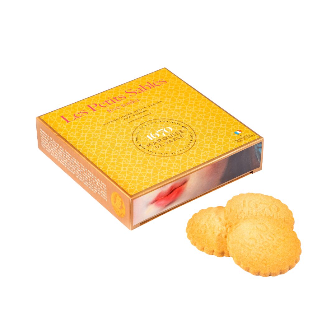 Biscuits sablés fève tonka - étui 100g