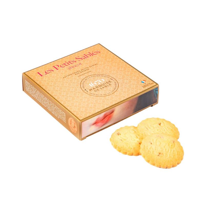 Biscuits sablés pépites d'abricot - étui 100g