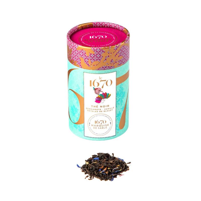 Black tea with bergamot, vanilla and cornflower petals - 50g